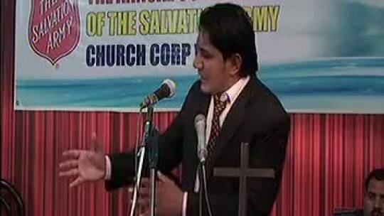 Apostle Asher Preaching in Vehari - Pakistan