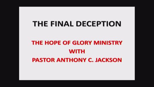 THE FINAL DECEPTION - 5 - 04-12-2024