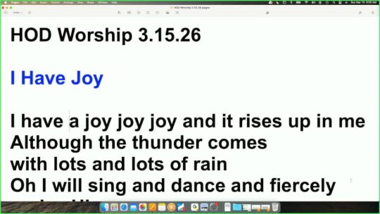 Mar 15, 2026 Taking on His Nature and Prophecy Review Pastor Douglas Morris